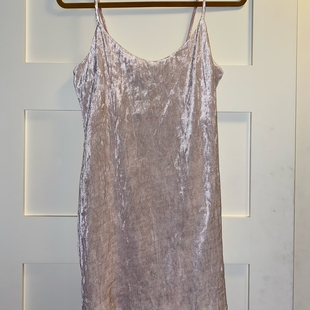 Pink Velvet Tank